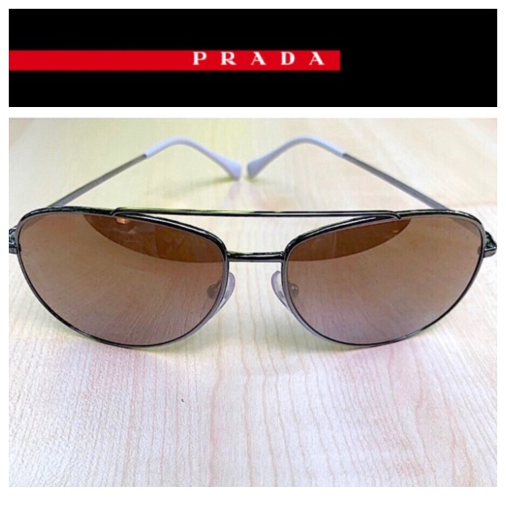 PRADA for men aviator sunglasses BRAND NEW IN BOX! Authentic luxury brand